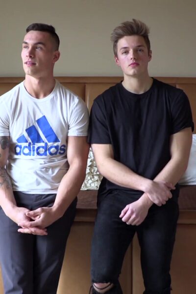 Off camera kiss leads to 2 of newest stars