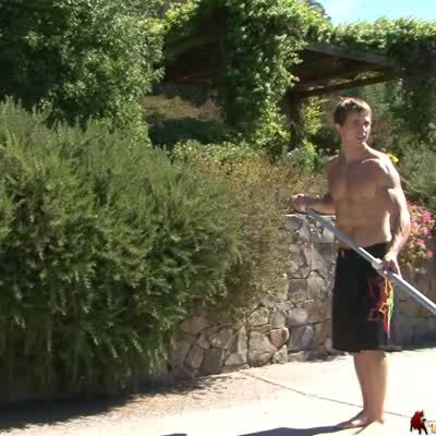 The pool guy