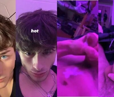 Spicy jerk compilation with a tiktoker