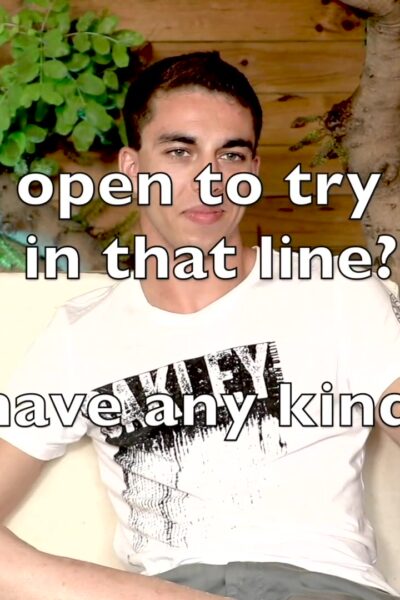 One cute twink – scene 1