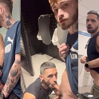 Hariel dias and shulxxx fuck in a public bathroom