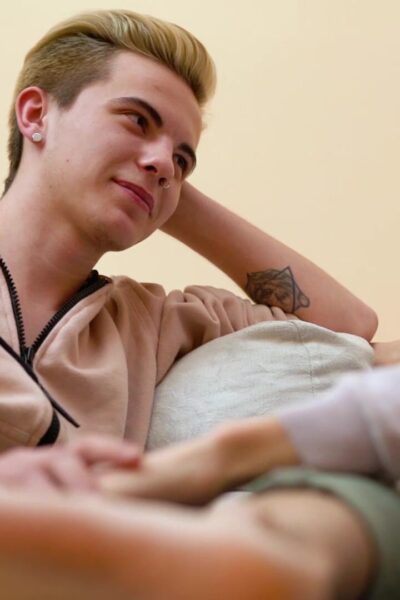 First raw twink fuck in a new home