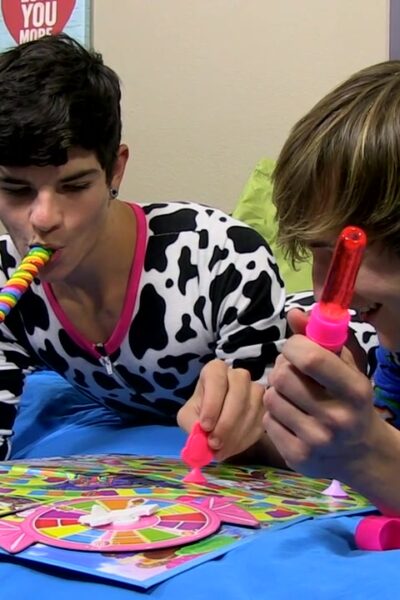 A twink bareback sleepover