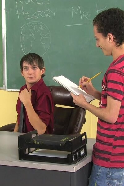 Gay teacher fantasy comes true